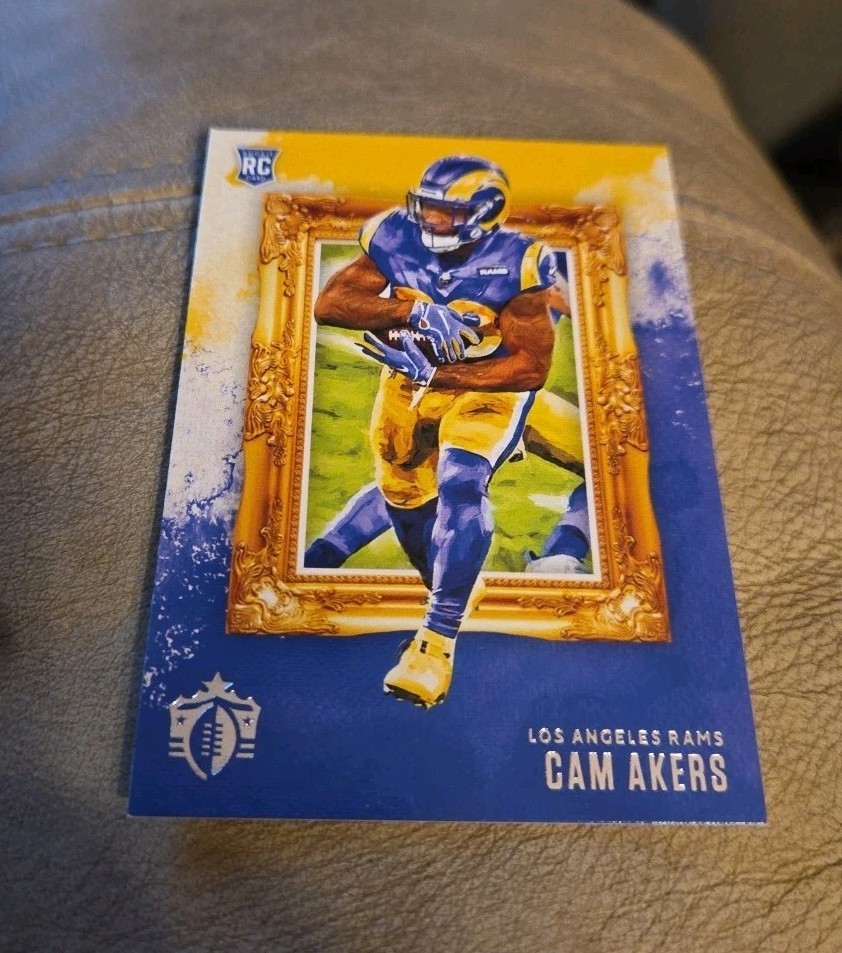 2020 Panini Chronicles Gridiron Kings Cam Akers RC Rookie Card #GK-29 Rams