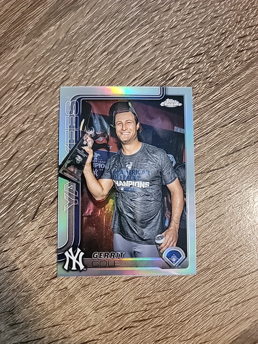 2025 Topps Chrome Image Variation Gerrit Cole SP #110 Yankees