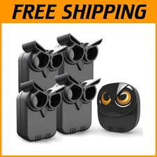 Outdoor Driveway Motion Sensor Alert - 1 Receiver, 4 Sensors