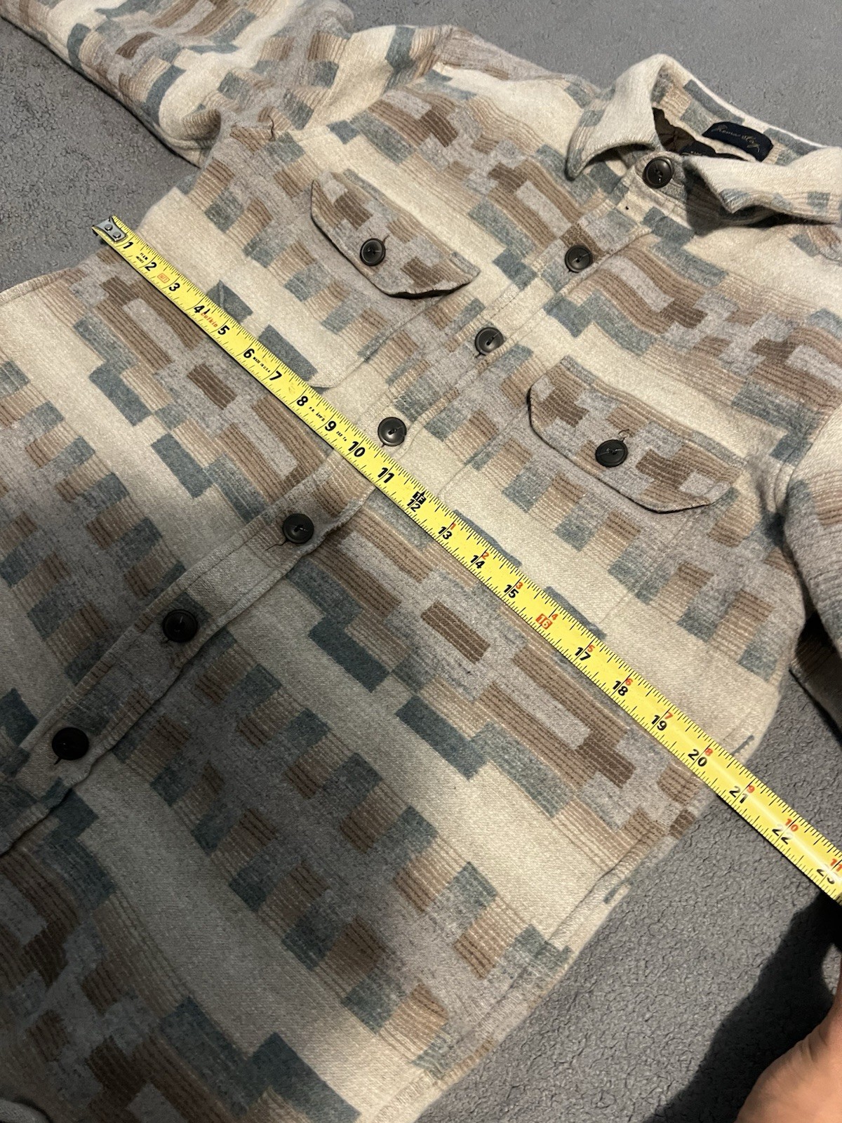 Pendleton Virgin Wool Jacket Aztec Navajo Southwe… - image 4