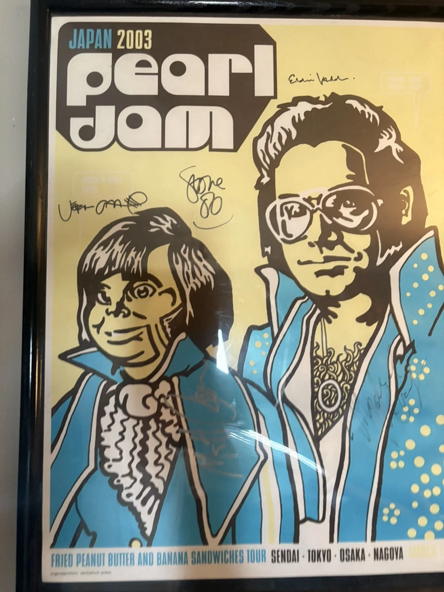 Pearl Jam / Tour 2003 ポスター（ポスターフレーム付） Pearl Jam Poster 2003 for sale | eBay