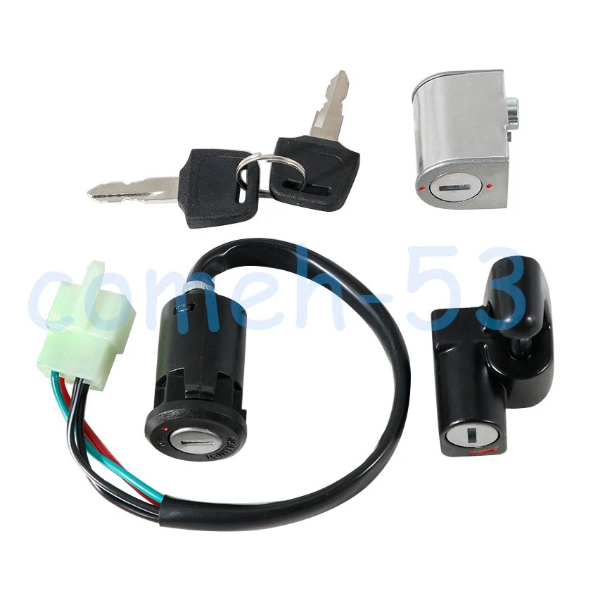 Juego de bloqueo de interruptor de llave Gnition para Honda XL500S 1979-1981 XL250S 1987-1981 Foto 4 de 4