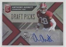2018 Panini Elite Draft Picks Draft Picks Auto Anthony Averett #209 Auto 2m4