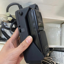 USED Motorola 9900X vintage car phone can be turned on