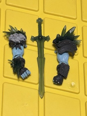 Frost King Build A Figure Arms & Sword DC MULTIVERSE From Black Adam McFarlane