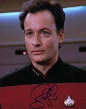 John De Lancie Autographed Star Trek: The Next Generation 8 x 10 Photo