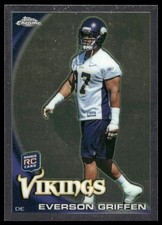2010 Topps Chrome #C134 Everson Griffen RC Rookie Minnesota Vikings