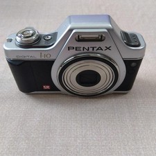 PENTAX I-10 Compact Digital Camera Silver with Shake Reduction Feature