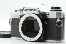 Near MINT Olympus OM-10 Silver 35mm SLR Film Camera Body From JAPAN