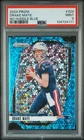 2024 PANINI PRIZM NO HUDDLE BLUE #329 DRAKE MAYE 91/99 PSA 9
