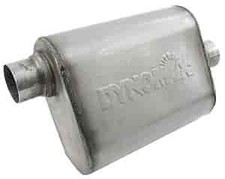 Dynomax Ultra-flo Welded Muffler Offset Incenter Out 3