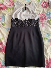 Beige Boohoo Dress Size 12 With Lace