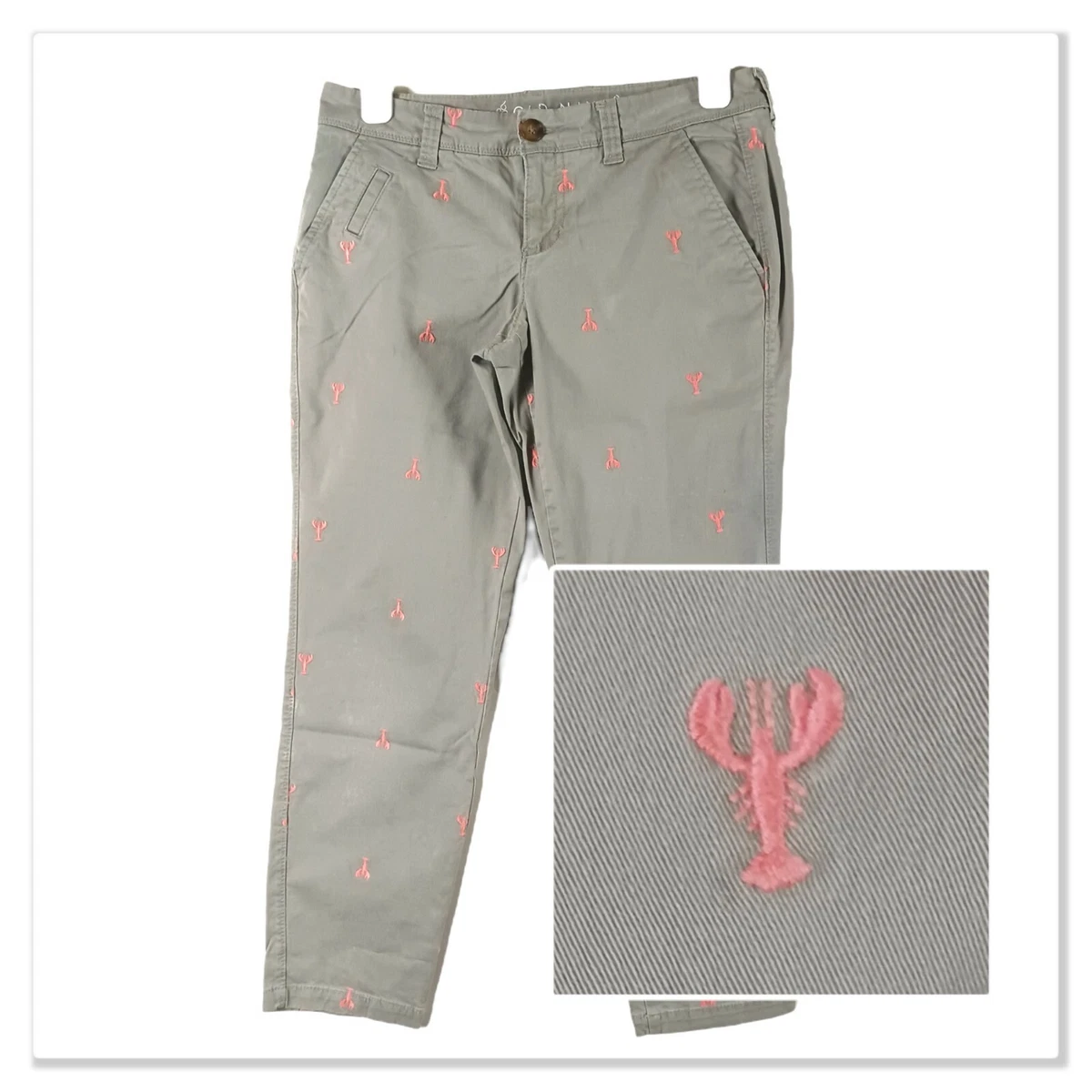 Old store navy capris