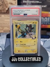 2009 Pokemon Luxray GL Holo 9/111 Rising Rivals PSA 7 CGC BGS SWIRL