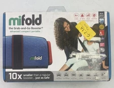 NEW Mifold Grab & Go Compact Car Booster Seat Portable Traveling Plane Cab - NIB