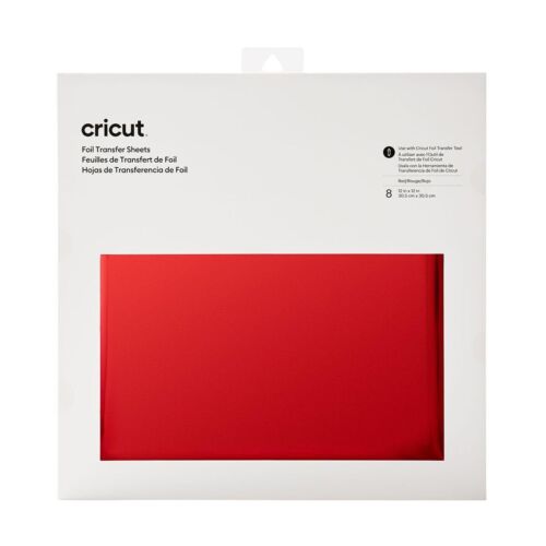 Cricut Red   30.5cm x 30.5cm (12" x 12")   8 Sheets   for use Cutting Machines.  - 第 1/4 張圖片
