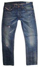 Diesel Herren Jeans Hose SHIONER Slim Skinny W29 L30 blau Wash 0813S