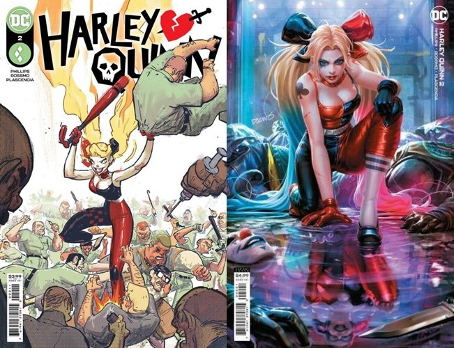 Harley Quinn (2021) #2 Standard & Variant Comic Cover Set | eBay