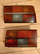 Opel Ascona C schwarze Rückleuchten mit Chrom rechts und links Rücklichter x2