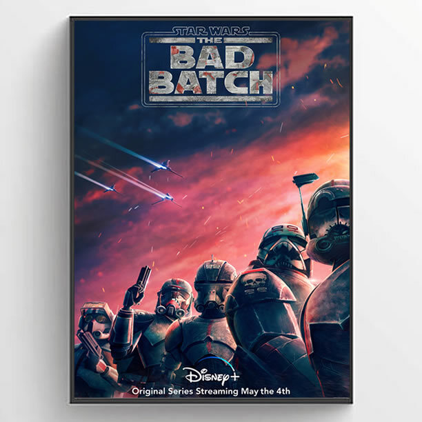 バッドバッチポスター ポスター スターウォーズ バッドバッチ : ダークサイド ヤフー店