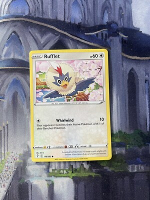 Pokemon Rufflet 136/203 Evolving Skies English NM-M