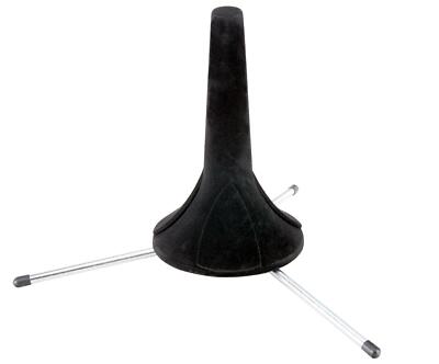 Dreifuß Trompeten Ständer Trumpet Stand Schallstück Zusammenklappbar Kegel Brass