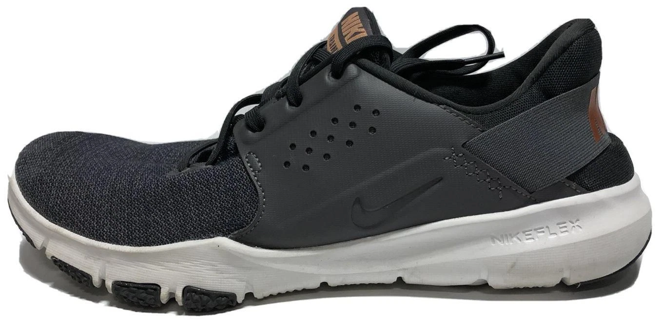 Nike Men\'s Dark Gray Nike Flex Control 2 Shoes Nike Flex Control 2 White Metallic Cool Grey for Sale  main image 4