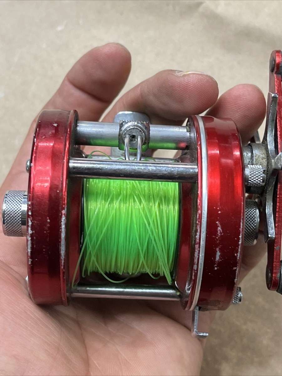 ABU AMBASSADUER 5000Ｂ SIDE CAPＹ1189-314 ABU AMBASSADEUR 5000 4 Screw & Case — VINTAGE FISHING REELS