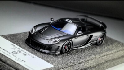 The Laboratory 1/64th Gemballa Mirage GT in Matt Black / Mini GT , Hotwheels