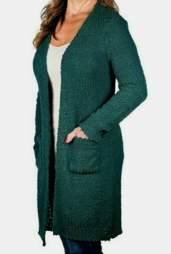 Modern Canvas Women's L/S Open Front 