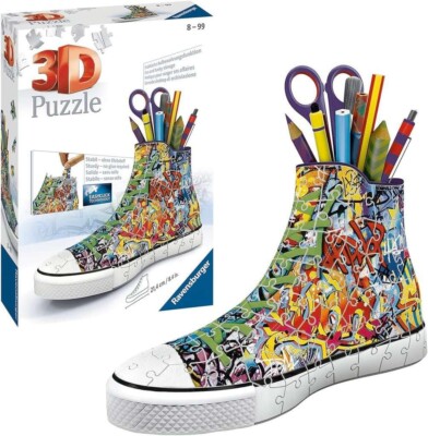 Ravensburger 12535 - 3D Puzzle Sneaker Graffiti 8-99 Jahre