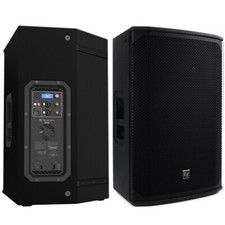 EV EKX15P 3000 Watt Total Active PA Speaker System Pair with DSP  LCD Screen