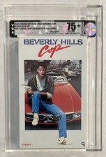 Beverly Hills Cop BETAMAX VGA 75 EX /NM WHITE PARAMOUNT HV WATERMARK 1985