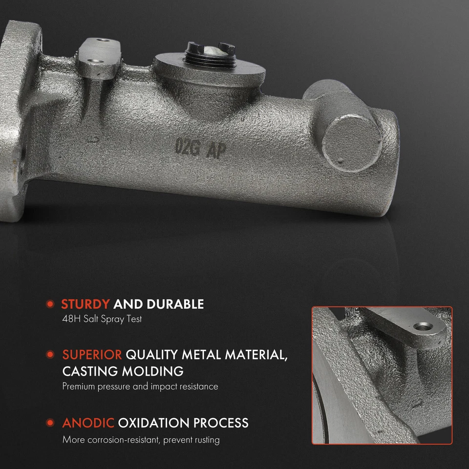 Cilindro maestro de freno para Ford CF6000 1986-1990 CF7000 1986-1993 con frenos eléctricos Foto 2 de 4