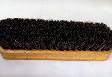 Vintage Empire Horsehair Shoe Shine Brush Wood