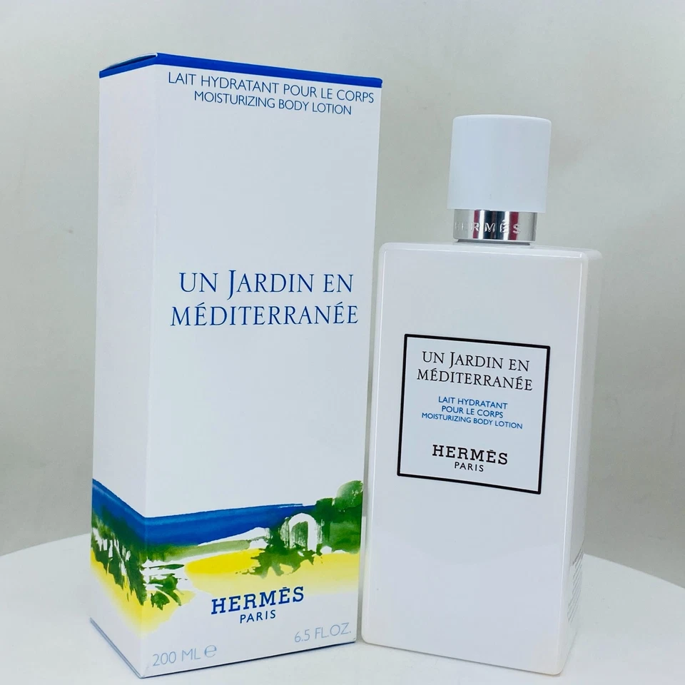 NUEVO Hermes UN JARDÍN EN MEDITERRANEE Loción Corporal Hidratante 6.5oz VENTA DE VACACIONES Foto 2 de 4