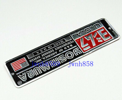 Motorcycle 3D Yoshimura Sticker Emblem Decal Heat-resistant - Foto 2