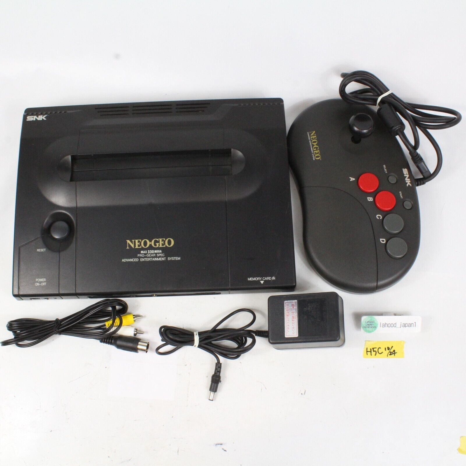 NEO GEO AES ROM Console Controller System MAX 330 MEGA Japan tested working