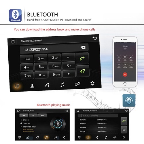 Für VW GOLF 5 6 Touran Tiguan EOS 32G Android 13 Autoradio GPS NAVI +MIK KAM DE - Bild 6 von 12