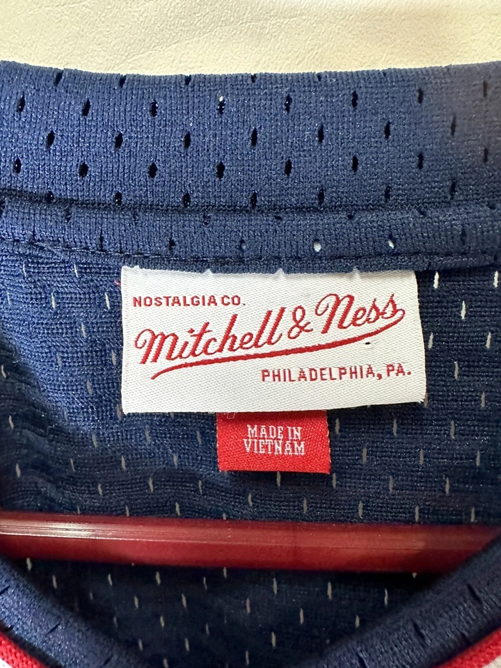 Kirby Puckett Minnesota Twins Mitchell & Ness #34 1985 Baseball Jersey Blue L - Image 2 of 4