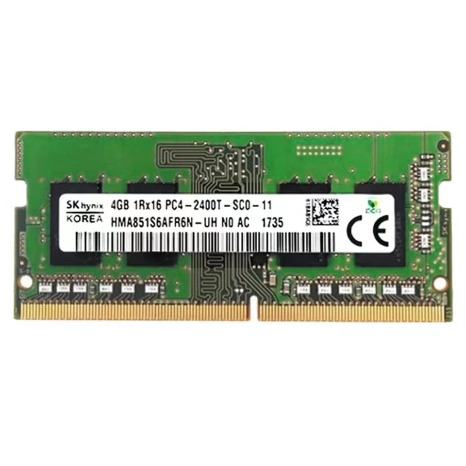 Hynix 14GB (4X4GB) DDR4 2400MHz PC4-19200 Laptop SODIMM Memory Ram HMA851S6AFR6N - Image 2 of 4