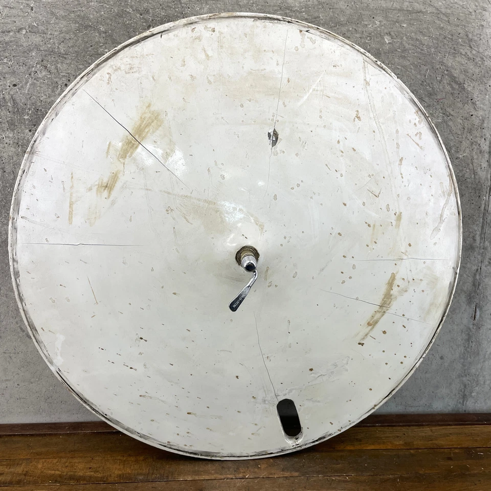 Винтажный диск 700c заднее колесо трубчатый трек гонки клей на Keirin белый трещины Hed - Изображение 3 из 4