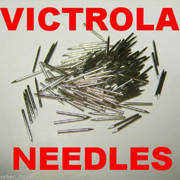 100 MEDIUM TONE VICTROLA NEEDLES - Phonograph,Gramophone,Victrolas 78 Records