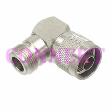 1pce N male plug to N female jack right angle 90  RF adapter connector