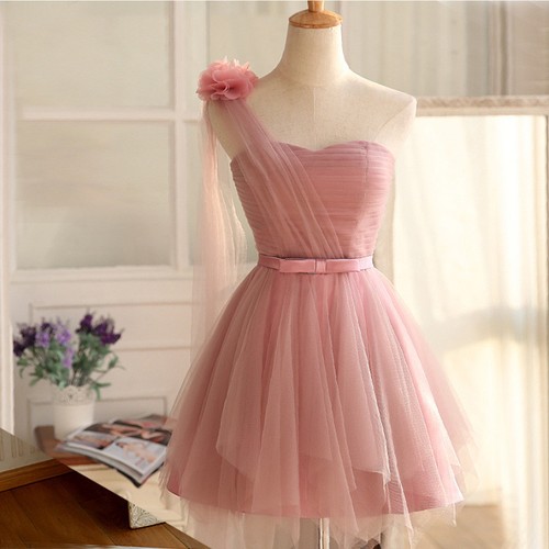 Women Formal Short Lace Dress Prom 