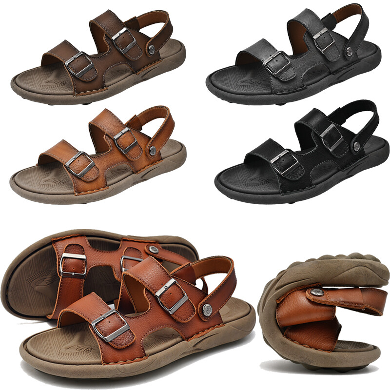 PANTOFOLA D’ORO Scarpe casual estive uomo sandali outdoor pantofole morbide comode sandali da spiaggia