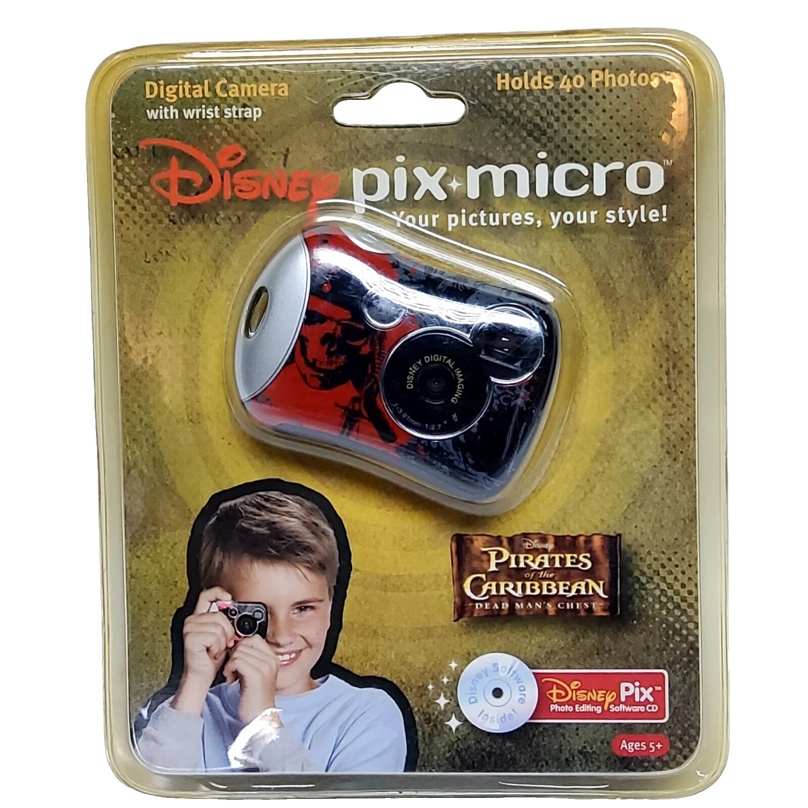 Zoom digital 1-4.9x Disney cámaras digitales