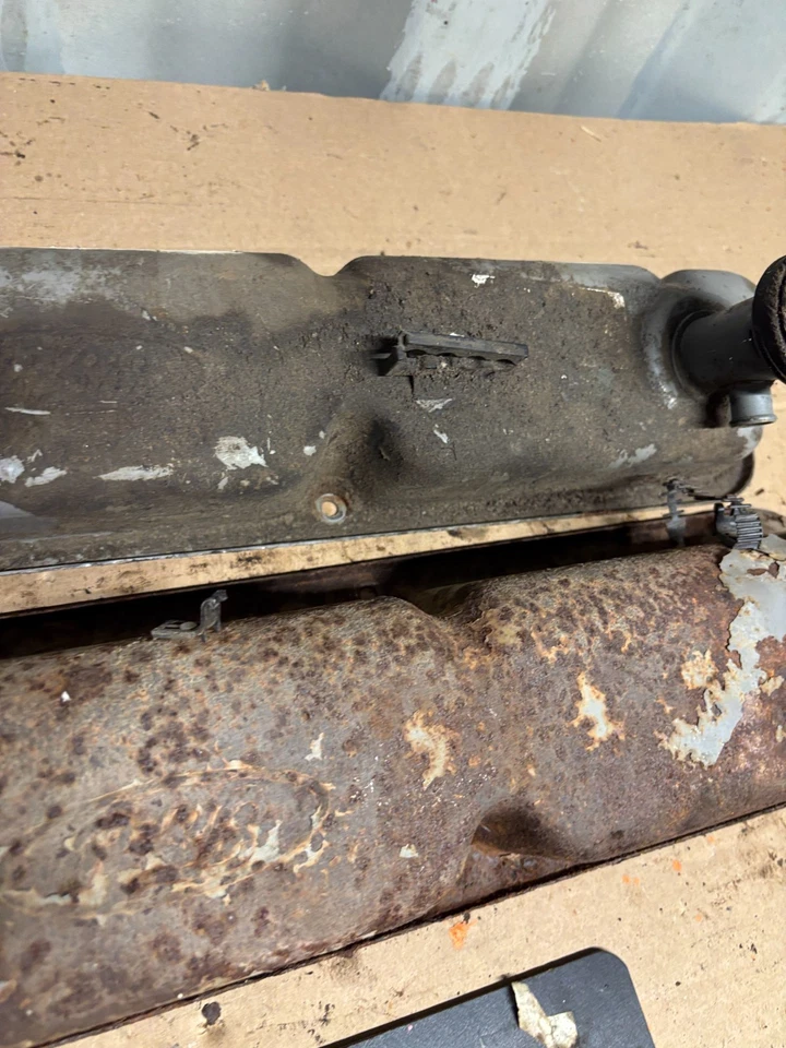 Ford F150 Bronco 5.0 302 1985 1991 1994 1995 bloque pequeño cubiertas de válvula EFI OEM 92 Foto 4 de 4