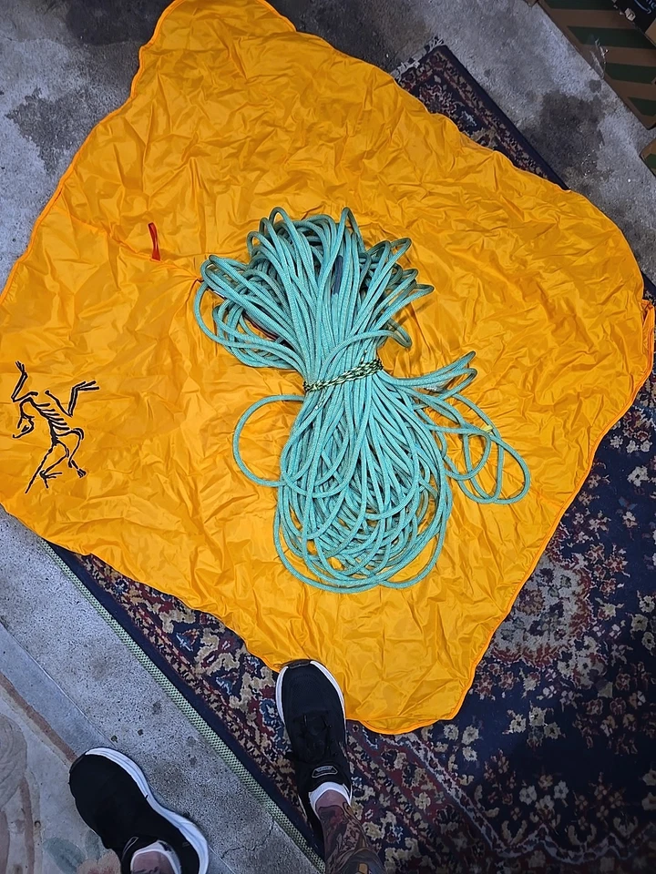 Climbing Rope Green 70 M 9.2MM Edelweiss I.D NB JO45 001 009 414 New W / Bag - Image 3 of 4