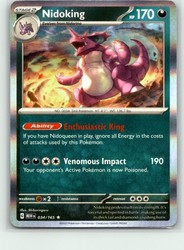 Nidoking - 034/165 Holo Rare - Scarlet & Violet 151